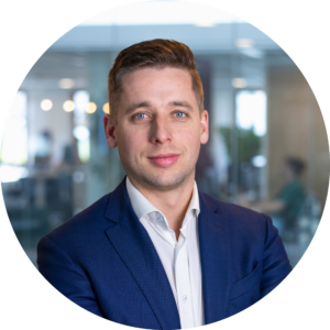 Ronde foto van Unitmanager Business Change Management