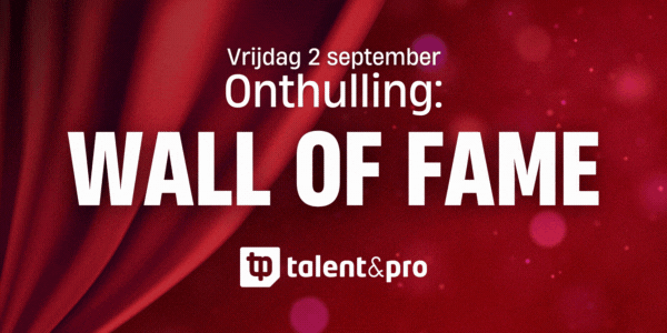 Jan de Jong, Mariska Vernooij, André Oosterom leden Talent&Pro Wall of Fame
